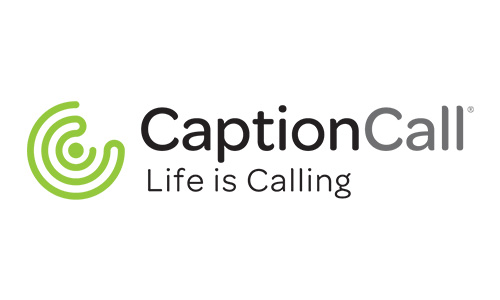 CaptionCall Logo Horizontal Tagline Color